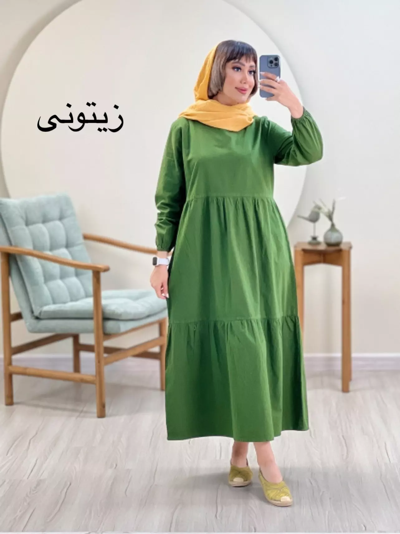 پیراهن مانتویی طناز